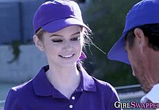 Busty Stepdaughter Gets Fucked