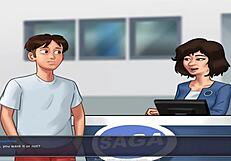 summer time saga unc part 7 again with big tits game dating anime hentai.