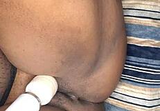 Chubby milf wife gets wet in quick homemade solo