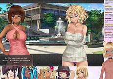 Vtuber Lewdneko Plays Huniepop 2 Double Date Part 6