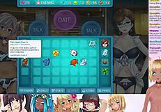 Vtuber Lewdneko Plays Huniepop 2 Double Date Part 6