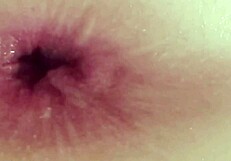 anal enema squirting three-way