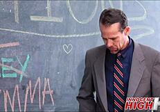 Audrey Royal and High suck their teacher's dick