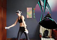 my vr exercises include dancing and workout routines