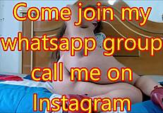 Intimate video chat with my voluptuous wife Kellenzinha from Brazil here