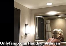 We also have a leaked steamy bathroom romp between HandsomeDevan and Lia Tokyo