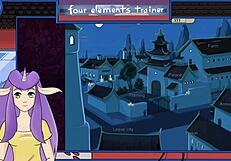 Avatar The Last Airbender Four Elements Trainer Part 27 Shower Fun