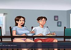 In Summer Time Saga, the uncensored part 24 unfolds with new adventures