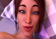 Amateur Petite Teen Takes Big Cock in Her Huge Ass