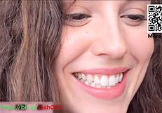 Toying girl achieves orgasm with toy play