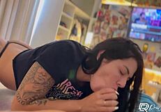 i rode his big cock bent over