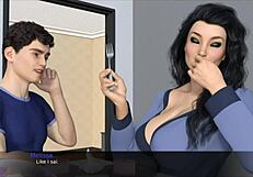 hey stepmom, wanna join me in this hot bath?