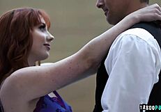 Arietta Adams Swallows Stepfather Ryan Drillers Cum After Offering Admiration Blowjob Leading to Entranceway Sex