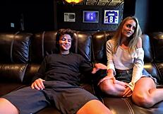 alone with step sister on family vacation