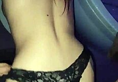 hot encounter unfolds in the bathroom