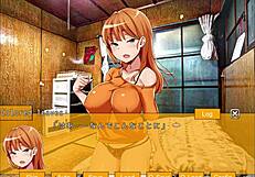 Girlfriend shared by friends in anime hentai game