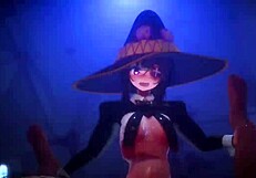 《柯诺萨布》女牛仔骑乘，热辣动漫合集