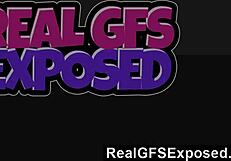 Brunette In Bikini Ignores Roommate For Fucking