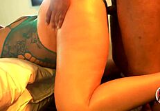 Thick Babe Gem Jewels Bent Over For Monster Cock Creampie