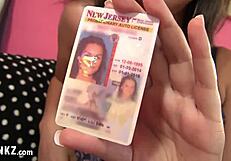 Teen's First Hardcore Porn Slam! What a Slut!