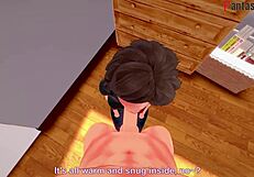 Cassidy Hamada has naughty adventures in this POV animated video