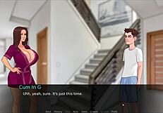 Step Mom Poses in Naughty Lingerie for Hentai Photoshoot