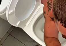 Passionate Gay Blowjobs in Public Toilets Compilation