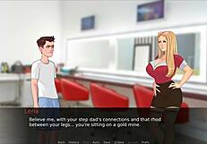 Step Mom Poses in Naughty Lingerie for Hentai Photoshoot