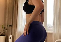 Russian stepmother seduces stepson with huge pussy lips