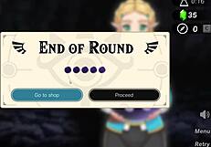 Zelda engages in anal sex in porn game