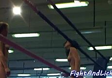 This babe gets her ass fingered by a hot lesbian beauty 😘🔥