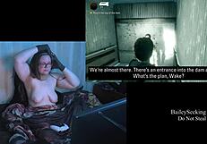 Naked Alan Wake game play through part 9: A steamy lesbian encounter
