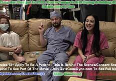 New Hooters girl Blaire Celeste faces humiliating exam by Dr. Stacy Shepard. Can she sling wings after?