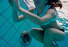 Horny Teen Strips Fast To Reveal Tight Sexy Body In Public!