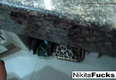 Watch This Home Movie Of Hot Blonde Nikita Masturbating!