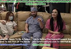 New Hooters girl Blaire Celeste faces humiliating exam by Dr. Stacy Shepard. Can she sling wings after?