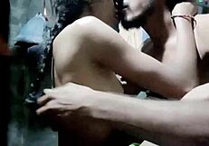 There was this intense moment of sexy kissing between them.