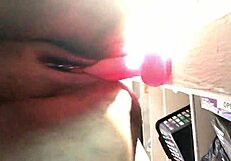 Wet Fat Ebony Pussy Drips Cum