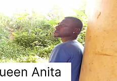 He boldly fucks maami water by the river for power.