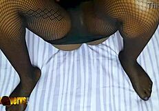 Ebony Babe Twerks Naked Home Alone With Wet Pussy