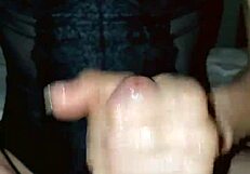 Skinny couple shares emotional handjob