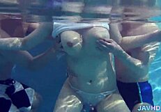 Girl Experiences Group Fun In Asian Compilation