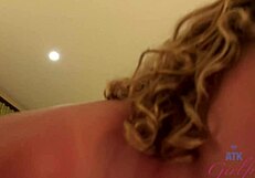 Scenes include Brooke Wilde, a blonde with beautiful, real breasts, masturbating and then bouncing on her man’s cock during a getaway
