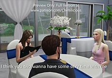 Lucky cameraman scores a wild threesome with stunning blonde models on set. what a dream gig!