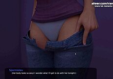 hot stepmom with big boobs and a nice fit ass public place footjob and blowjob l my sexiest gameplay moments l milfy city l part 24