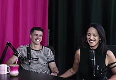 Active Bi Guy in Sheer Red Lingerie at Store