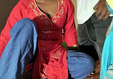 Students study as teacher leaves briefly