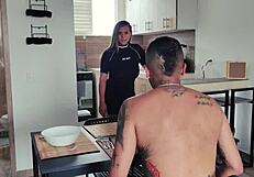 i'm thomas stopping time to spend time with my stepmother in the kitchen