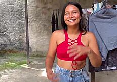 Nuevamente Mi Vecino Me Ofrece Dinero Para Que Tenga Sexo Con El No Podia Rechazar La Oferta. Bent Over Doggystyle Blowjob Cumshot With Big Ass.