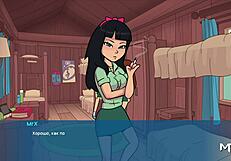 in camppinewood, she craves pussy but must train first episode 4